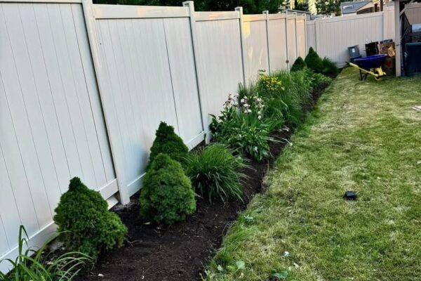 Well-maintained flower garden in Orléans Ottawa